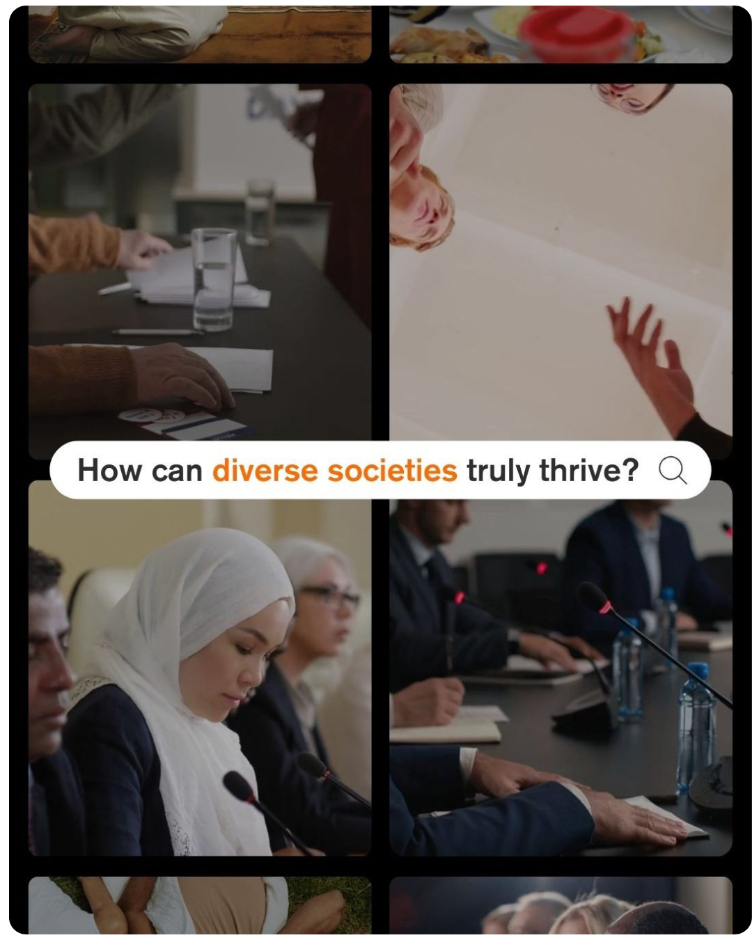How can diversity societies thrive